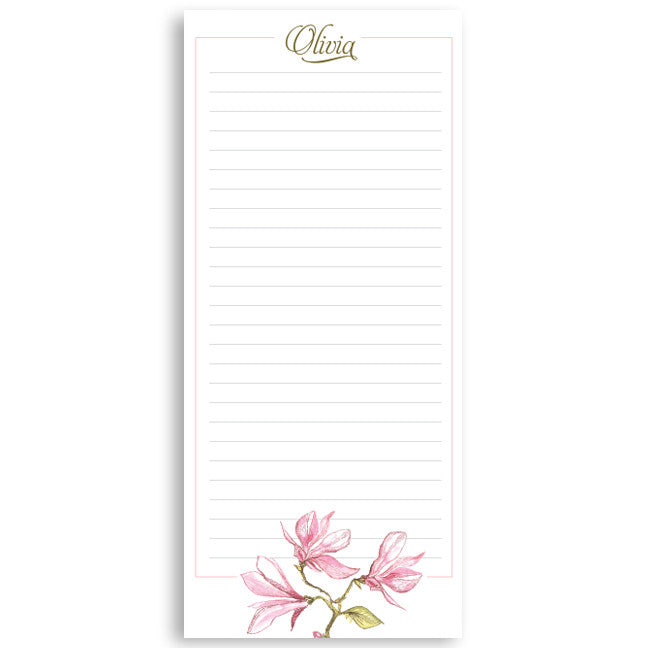 Customized Notepad Gift Set Artistic Floral - RSVP Style