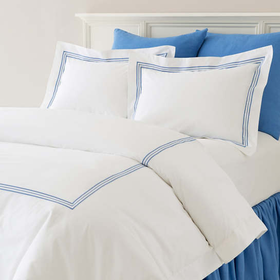 Trio French Blue Duvet Cover - RSVP Style
