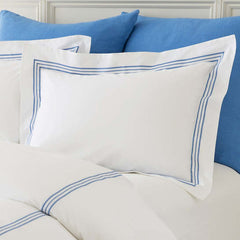 Trio French Blue Duvet Cover - RSVP Style