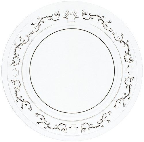 Versailles Glass Canape Plate - RSVP Style