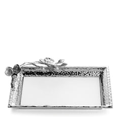 White Orchid Vanity Tray - RSVP Style