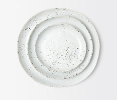 Marcus White Salt Dinner Plate - RSVP Style