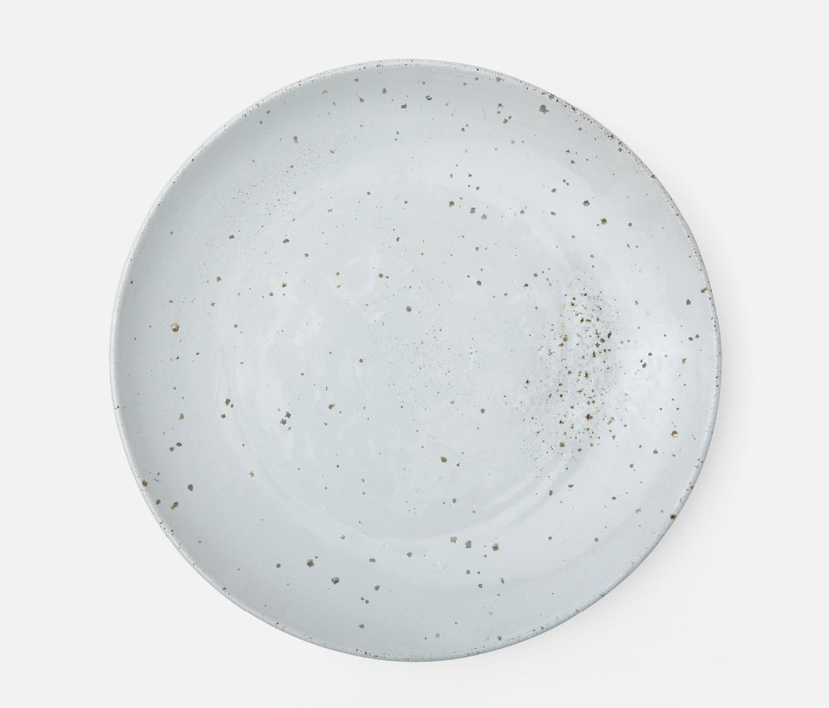 Marcus White Salt Glaze Round Large Serving Platter - RSVP Style