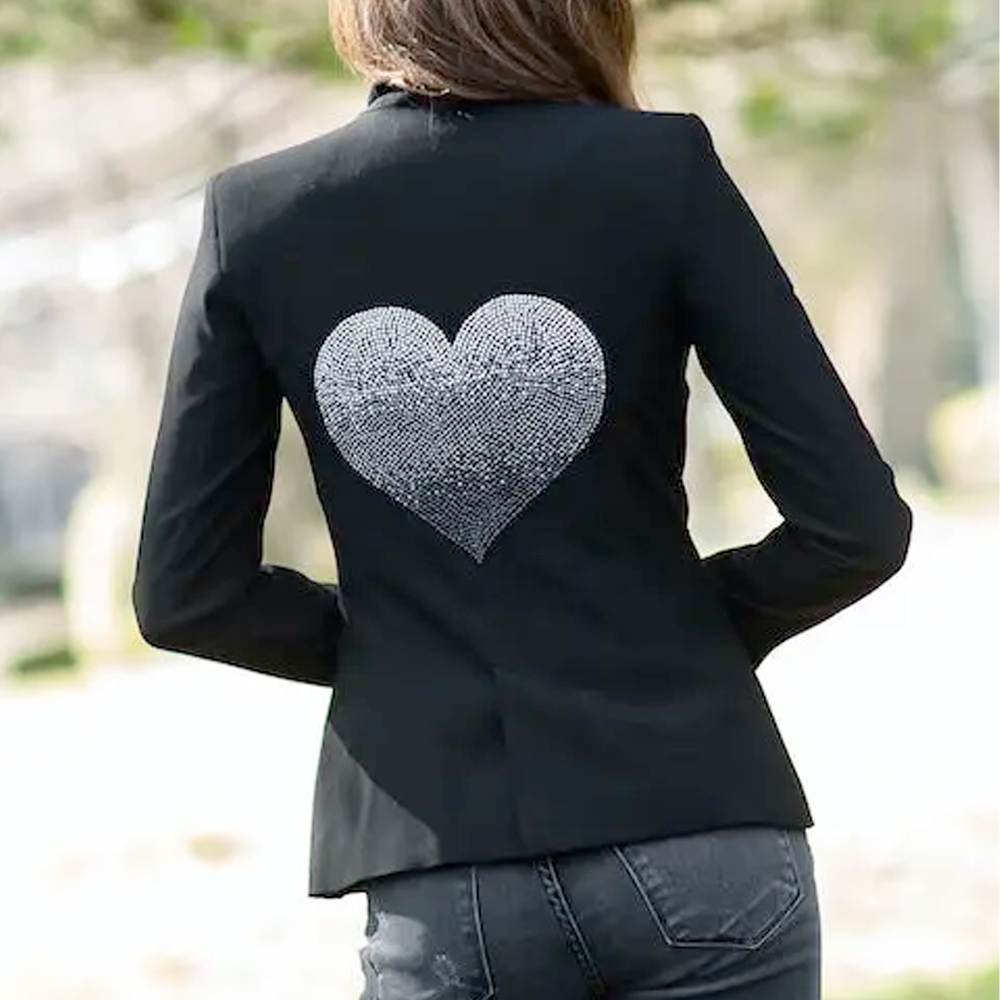 Couture Ombre Heart Blazer, RSVP Style - RSVP Style