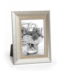 Messina Rubbed Silver Frame - RSVP Style