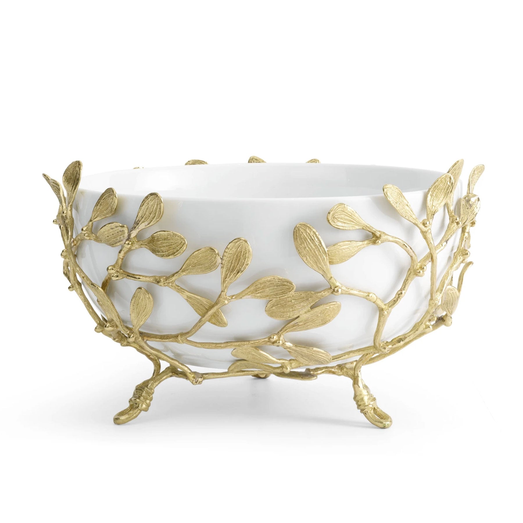 Mistletoe Porcelain Serving Bowl - RSVP Style