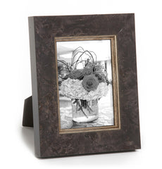 Monticello Charcoal Etched Silver Frame - RSVP Style