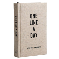 Canvas One Line A Day Journal - RSVP Style