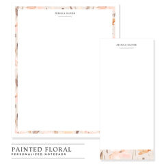 Painted Floral Customized Notepads, RSVP-Style - RSVP Style