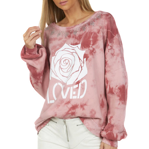 Sierra Loved Rose Pullover - RSVP Style