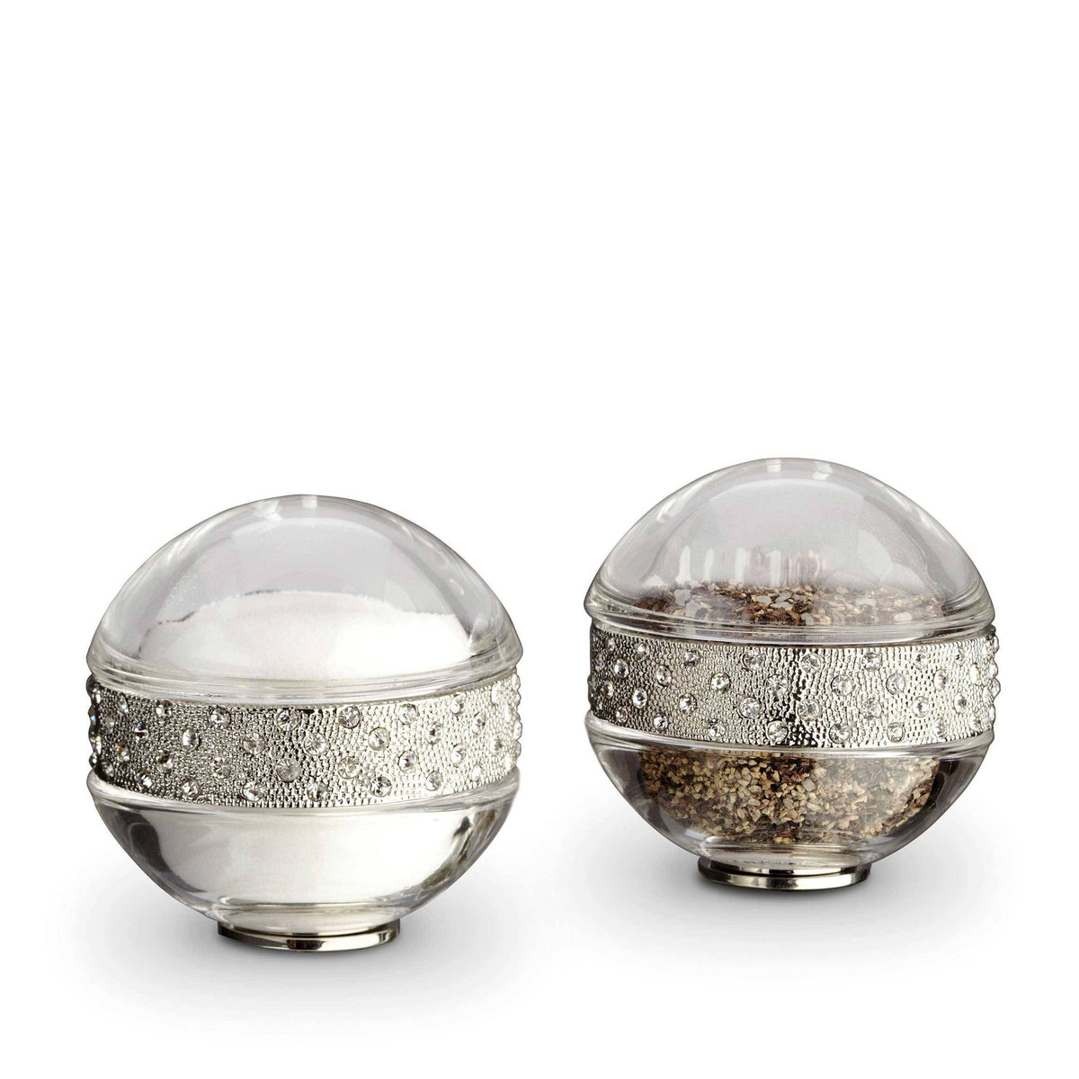 L'Objet Pave Band Jewel Salt & Pepper Shakers - RSVP Style