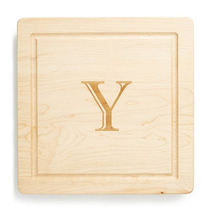 Personalized Square Cutting Board - RSVP Style
