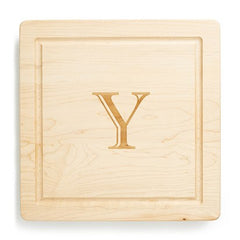 Personalized Square Cutting Board - RSVP Style