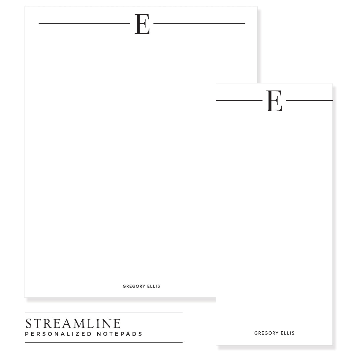 Streamline Customized Notepads, RSVP-Style - RSVP Style