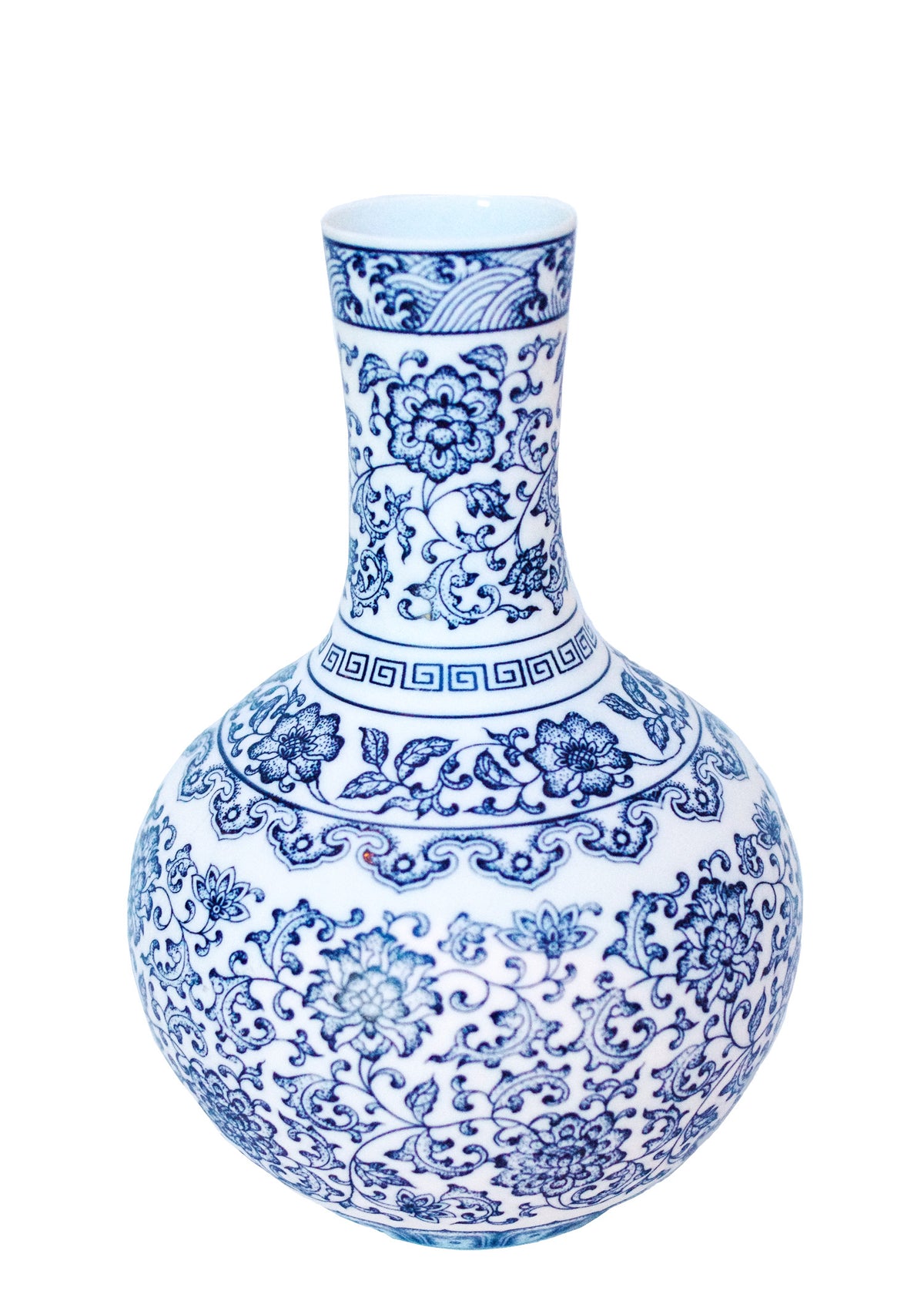 Chinoiserie Porcelain Vase - RSVP Style